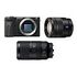 SONY Alpha 6600 Kit, E 16-70mm F/4.0 ZA OSS + E 70-350 mm F/4.5-6.3 G OSS, Black