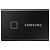 SAMSUNG Portable SSD T7 Touch, 500GB, Metallic Black (MU-PC500K/WW)