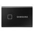 SAMSUNG Portable SSD T7 Touch, 500GB, Metallic Black (MU-PC500K/WW)