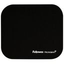 FELLOWES Mousepad with Microban Antibacterial Protection, Black (5933907)