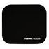 FELLOWES Mousepad with Microban Antibacterial Protection, Black (5933907)