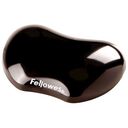 FELLOWES Crystal Gel Flex Rest, Black (9112301)