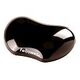 FELLOWES Crystal Gel Flex Rest, Black (9112301)