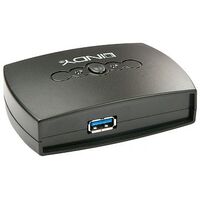 LINDY 2 Port USB 3.0 Switch (43141)