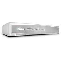 LINDY 4 port DVI-I single link, USB 2.0 & audio KVM switch pro (39337)