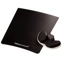 FELLOWES Health-V Fabrik Gliding Palm Support, Black (9180301)