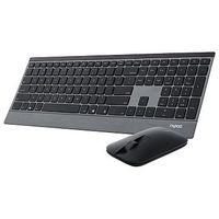 RAPOO 9500M Wireless Deskset Combo, Swiss layout, Black (18897)