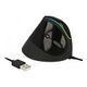 DELOCK Ergonomic RGB Mouse, Black (12597)