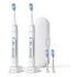 PHILIPS Sonicare ExpertClean 7300 + 2. Handstück, Weiss/Silber (HX9611/19)