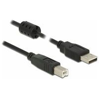 DELOCK Cable USB 2.0 Type-A to USB 2.0 Type-B 1.5m black (84896)