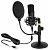 DELOCK Professional USB Condenser Microphone Set for Podcasting and Gaming (66300)