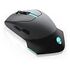 DELL Alienware 610M Wired/Wireless Gaming Mouse AW610M, Dark Side of the Moon (AW610M-G-DAEM)