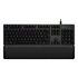 LOGITECH G513 Mechanische Carbon Lightsync RGB Gaming-Tastatur, GX-Brown Switch, Schweizer Layout, Schwarz (920-009326)