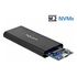 DELOCK External Enclosure for M.2 NVMe PCIe SSD with USB Type-C female (42614)