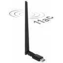 DELOCK USB 3.0 Dualband WLAN ac/a/b/g/n Stick 867 + 300 Mbps mit externer Antenne (12535)