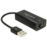 DELOCK Adapter USB 2.0 > LAN 10/100 Mbps (62595)