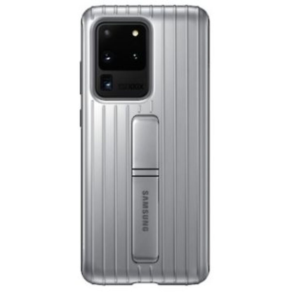 SAMSUNG Protective Standing Cover Galaxy S20 Ultra Silber (EF-RG988CSEGEU)