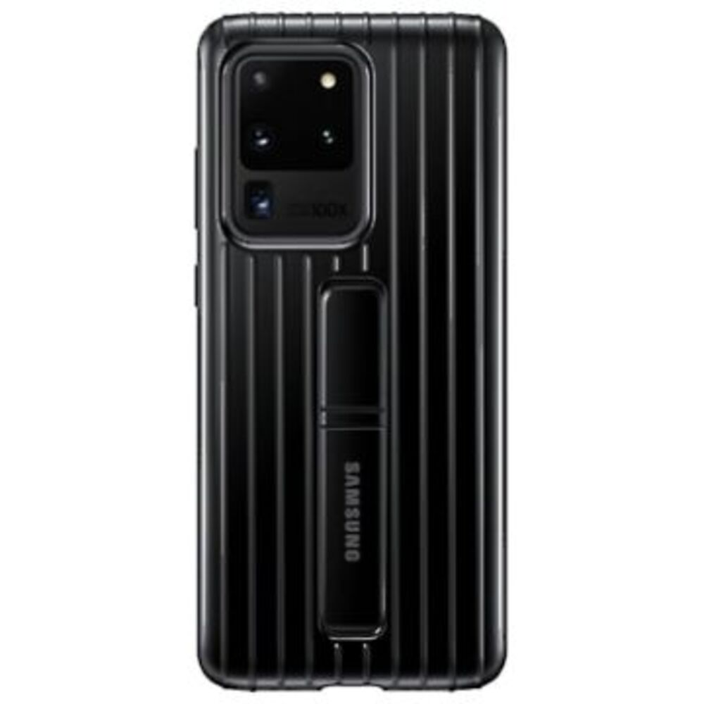 SAMSUNG Protective Standing Cover Galaxy S20 Ultra Schwarz (EF-RG988CBEGEU)