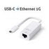 PURELINK USB-C auf Ethernet Adapter Gigabit 1000Mbps iSeries Weiss 0.10m (IS260)