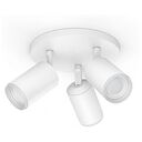 PHILIPS Hue White & Color Ambiance - Fugato Bluetooth Ceiling Light 3-Spot, White (50633/31/P7)