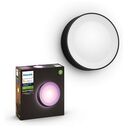 PHILIPS Hue White & Color Ambiance - Daylo Outdoor Wandleuchte, Schwarz (17465/30/P7)