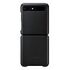 SAMSUNG Leather Cover, Galaxy Z Flip, Black (EF-VF700LBEGEU)