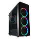 LC-POWER Gaming 703B Quad Luxx Window, Black (LC-703B-ON)