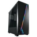 LC-POWER Gaming 700B Hexagon Window, Schwarz (LC-700B-ON)