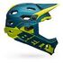 BELL Super DH Mips, Matte/Gloss Blue/Hi-Viz