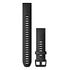 GARMIN QuickFit Band (20mm), Black Silicone, Large (010-12942-00)