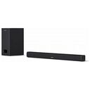 SHARP HT-SBW110, 2.1-Kanal Soundbar mit Subwoofer, Schwarz
