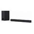 SHARP HT-SBW110, 2.1-Kanal Soundbar mit Subwoofer, Schwarz