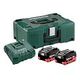 METABO Basic-Set 2 X LIHD 8.0 AH + Metaloc (685131000)