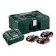 METABO Basic-Set 3 X LIHD 5.5 AH + Metaloc (685069000)