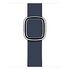 APPLE Modernes Lederarmband 40mm, Tiefseeblau, Small [Early 2020] (MXPD2ZM/A)