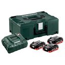 METABO Basic-Set 2 X LIHD 4.0 AH + Metaloc (685133000)