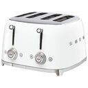 SMEG 50's Retro Style Toaster, White (TSF03WHEU)