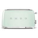 SMEG 50's Retro Style Toaster, Pastel Green (TSF02PGEU)