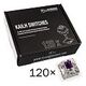 GLORIOUS Kalih Purple Switches, 120 Pieces (KAI-PURPLE)