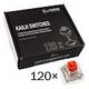 GLORIOUS Kalih Red Switches, 120 Pieces (KAI-RED)