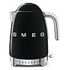 SMEG 50's Style Kettle, Black (KLF04BLEU)