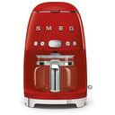 SMEG 50's Retro Style Filter Coffee Machine, Red (DCF02RDEU)