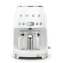 SMEG 50's Retro Style Filter Coffee Machine, White (DCF02WHEU)