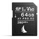 ANGELBIRD AV Pro SD Mk2 V60, UHS-II U3 Class 10, 64GB (AVP064SDMK2V60)