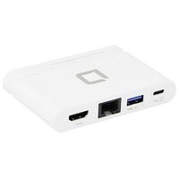 DICOTA USB-C Portable Docking 4-in-1 mit HDMI, Weiss (D31730)