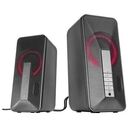 SPEEDLINK Lavel Illuminated Stereo Speakers, Black (SL-810007-BK)