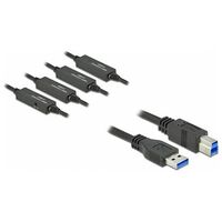 DELOCK Active USB 3.2 Gen 1 Cable USB Type-A to USB Type-B 20m (85382)