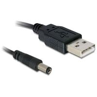DELOCK Kabel USB Power > DC 5,5 x 2,1 mm Stecker 1.0m (82197)