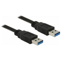 DELOCK Cable USB 3.0 Type-A male > USB 3.0 Type-A male 2m black (85062)