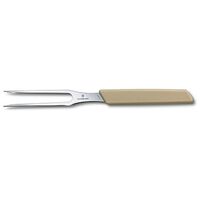 VICTORINOX Swiss Modern Carving Fork, Almond-Beige (6.9036.158B)